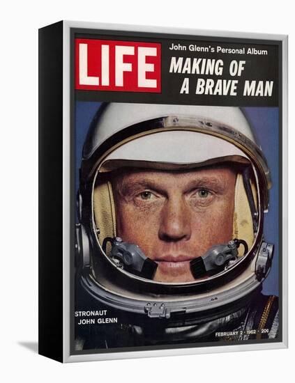 Astronaut John Glenn, Making of a Brave Man, February 2, 1962-Ralph Morse-Framed Premier Image Canvas