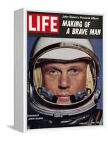 Astronaut John Glenn, Making of a Brave Man, February 2, 1962-Ralph Morse-Framed Premier Image Canvas