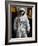 Astronaut Moonwalk Suit at the U.S. Space & Rocket Center, Huntsville, Alabama, USA-Walter Bibikow-Framed Photographic Print