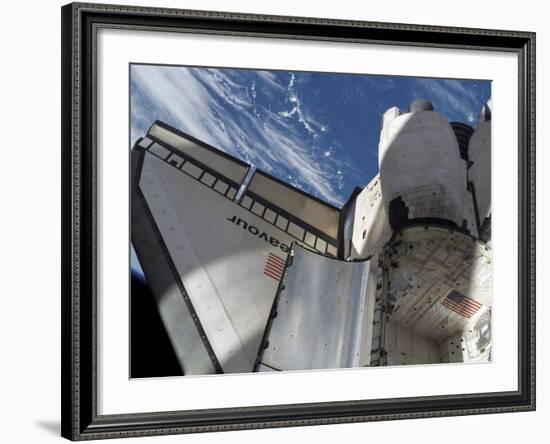 Astronaut Participating in Extravehicular Activity-Stocktrek Images-Framed Photographic Print