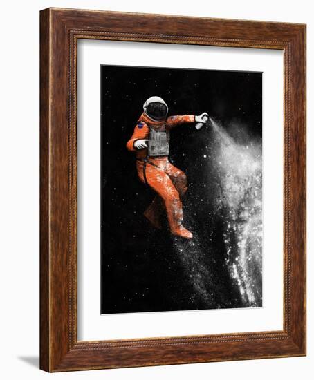 Astronaut-Florent Bodart-Framed Art Print