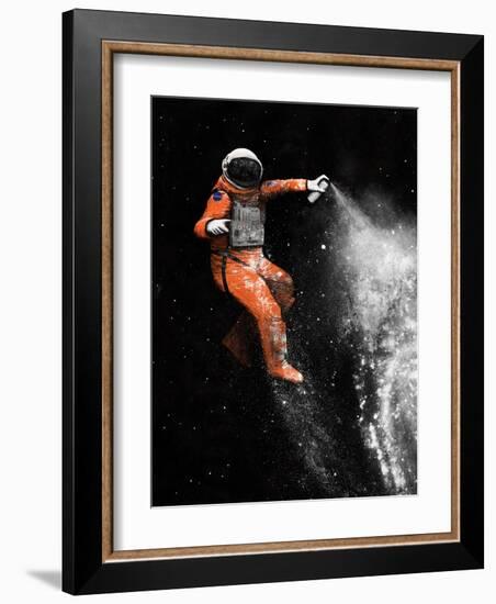 Astronaut-Florent Bodart-Framed Art Print