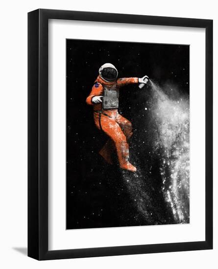 Astronaut-Florent Bodart-Framed Art Print