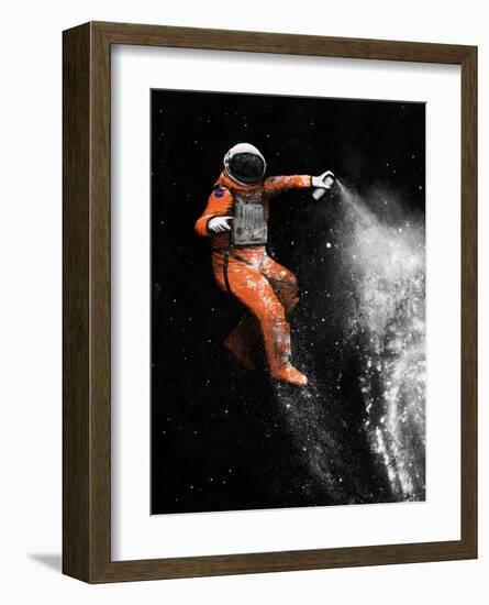 Astronaut-Florent Bodart-Framed Art Print