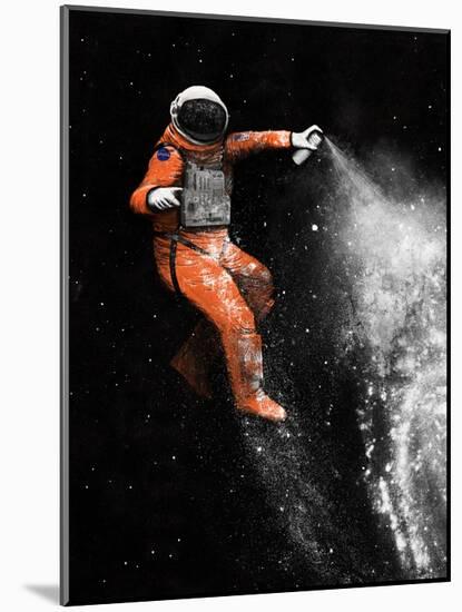 Astronaut-Florent Bodart-Mounted Art Print