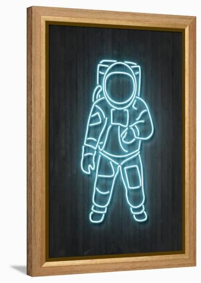 Astronaut-Octavian Mielu-Framed Stretched Canvas