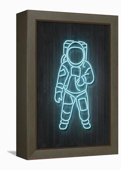 Astronaut-Octavian Mielu-Framed Stretched Canvas