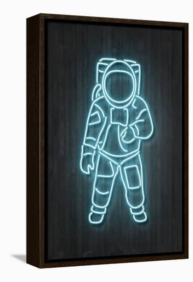 Astronaut-Octavian Mielu-Framed Stretched Canvas