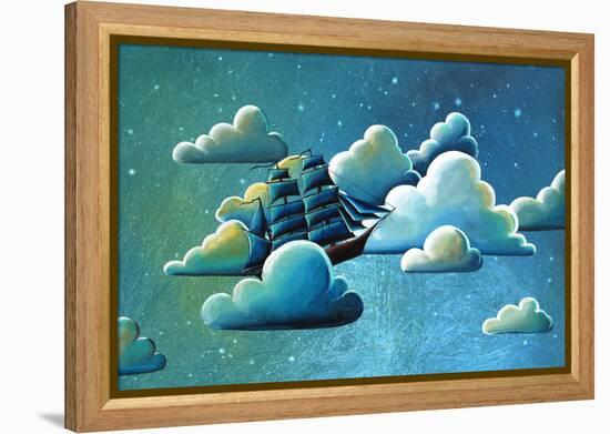 Astronautical Navigation-Cindy Thornton-Framed Stretched Canvas