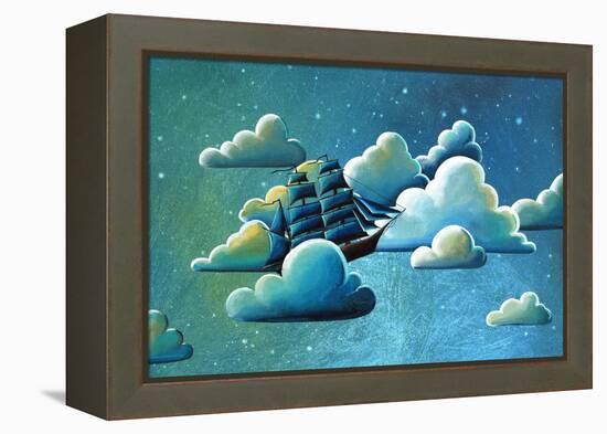 Astronautical Navigation-Cindy Thornton-Framed Stretched Canvas