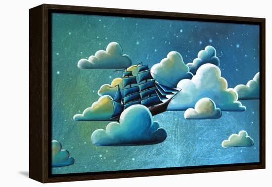 Astronautical Navigation-Cindy Thornton-Framed Stretched Canvas