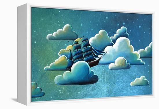 Astronautical Navigation-Cindy Thornton-Framed Stretched Canvas