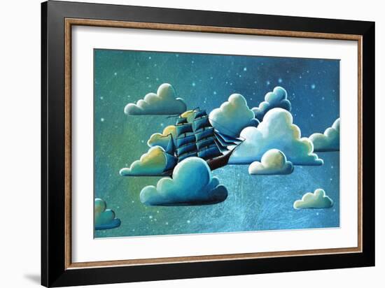 Astronautical Navigation-Cindy Thornton-Framed Premium Giclee Print