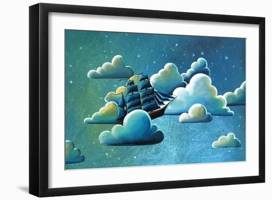 Astronautical Navigation-Cindy Thornton-Framed Premium Giclee Print