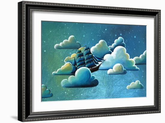 Astronautical Navigation-Cindy Thornton-Framed Premium Giclee Print