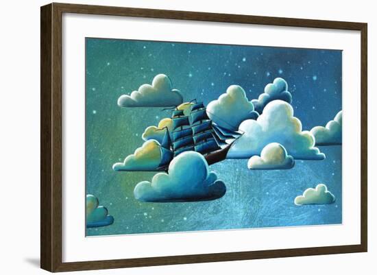 Astronautical Navigation-Cindy Thornton-Framed Art Print