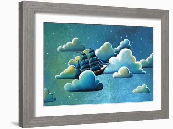 Astronautical Navigation-Cindy Thornton-Framed Art Print