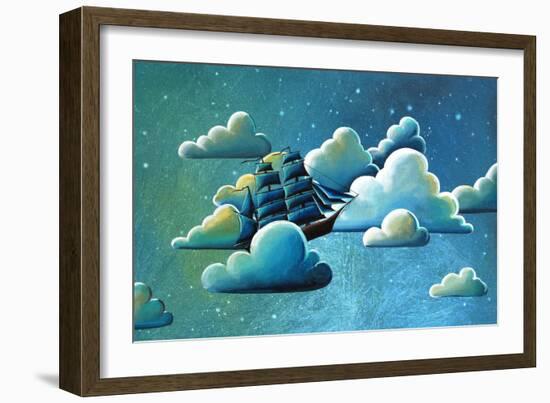 Astronautical Navigation-Cindy Thornton-Framed Art Print