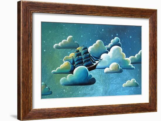 Astronautical Navigation-Cindy Thornton-Framed Art Print