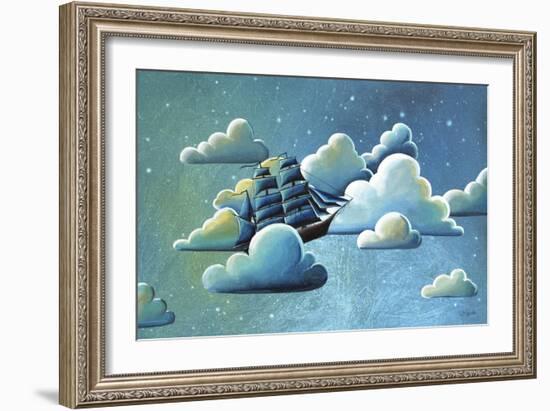 Astronautical Navigation-Cindy Thornton-Framed Giclee Print