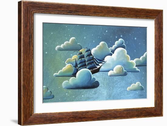 Astronautical Navigation-Cindy Thornton-Framed Giclee Print