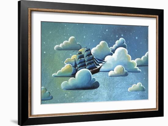 Astronautical Navigation-Cindy Thornton-Framed Giclee Print