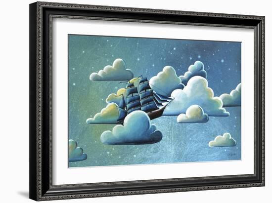 Astronautical Navigation-Cindy Thornton-Framed Giclee Print