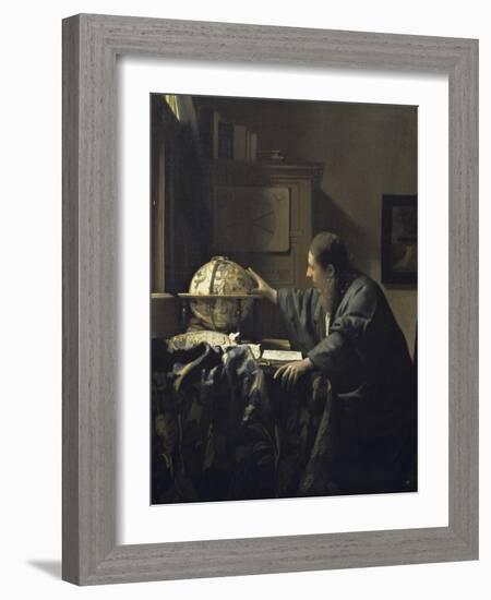 Astronomer, c.1668-Johannes Vermeer-Framed Giclee Print