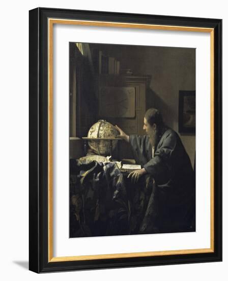 Astronomer, c.1668-Johannes Vermeer-Framed Giclee Print