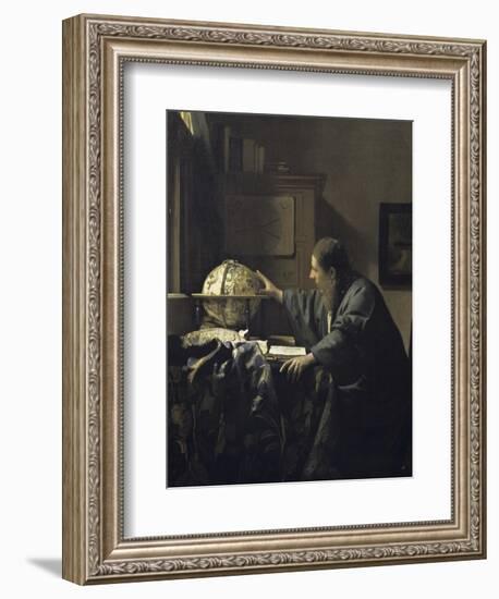 Astronomer, c.1668-Johannes Vermeer-Framed Giclee Print