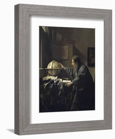 Astronomer, c.1668-Johannes Vermeer-Framed Giclee Print