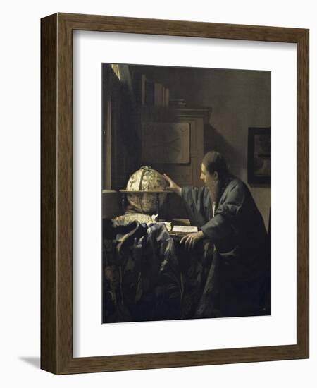 Astronomer, c.1668-Johannes Vermeer-Framed Giclee Print