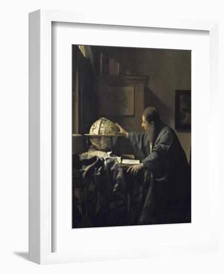 Astronomer, c.1668-Johannes Vermeer-Framed Giclee Print