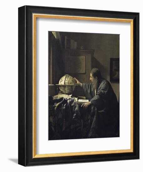 Astronomer, c.1668-Johannes Vermeer-Framed Giclee Print