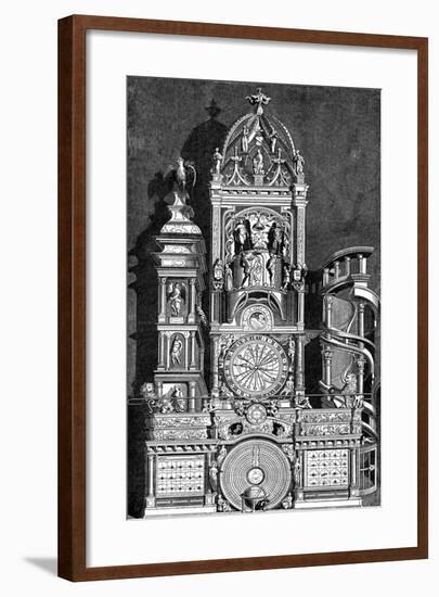 Astronomical Clock of Strasbourg Cathedral, 1573-null-Framed Giclee Print