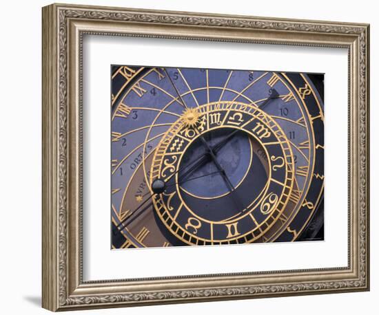 Astronomical Clock, Old Town Hall, Prague, Czech Republic-Jon Arnold-Framed Photographic Print