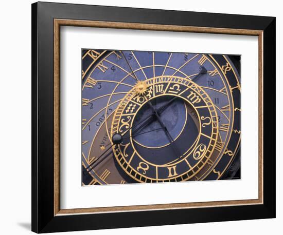 Astronomical Clock, Old Town Hall, Prague, Czech Republic-Jon Arnold-Framed Photographic Print