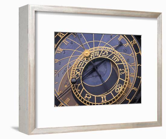 Astronomical Clock, Old Town Hall, Prague, Czech Republic-Jon Arnold-Framed Photographic Print