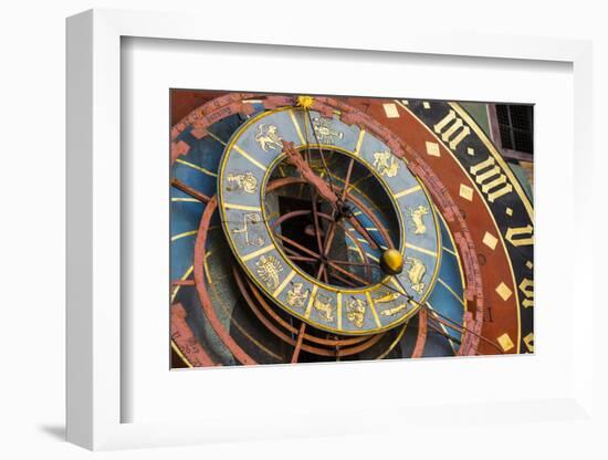 Astronomical Clock on the Zytglogge, Kramgasse, Bern (Berne), Berner Oberland, Switzerland-Jon Arnold-Framed Photographic Print