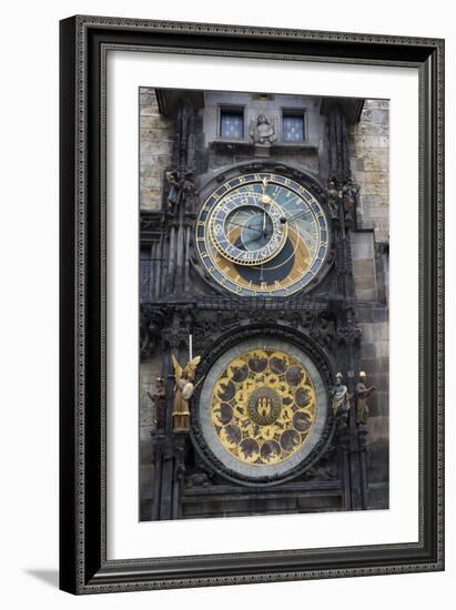 Astronomical Clock, Prague, Czech Republic-null-Framed Photographic Print