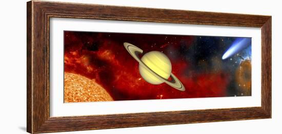 Astronomical Collage-David Ducros-Framed Photographic Print