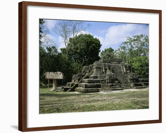 Astronomical Observatory of the Archaeological Mayan Site of Uaxactun, in Peten-null-Framed Giclee Print