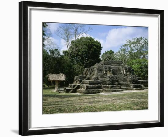 Astronomical Observatory of the Archaeological Mayan Site of Uaxactun, in Peten-null-Framed Giclee Print