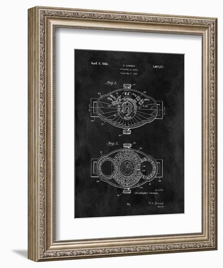 Astronomical Watch, 1932- Blac-Dan Sproul-Framed Art Print