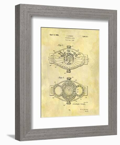 Astronomical Watch, 1932-Dan Sproul-Framed Art Print