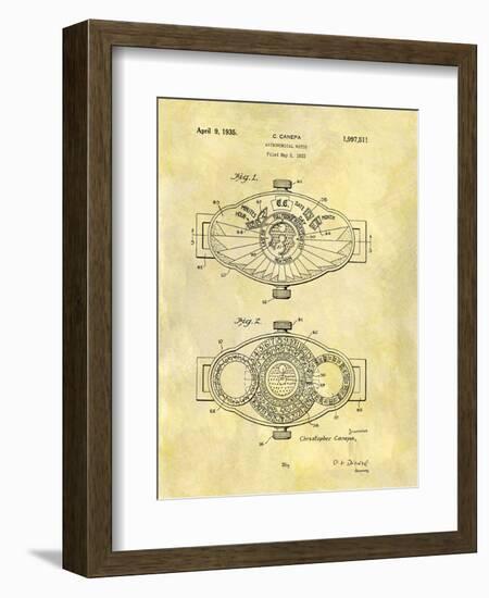 Astronomical Watch, 1932-Dan Sproul-Framed Art Print