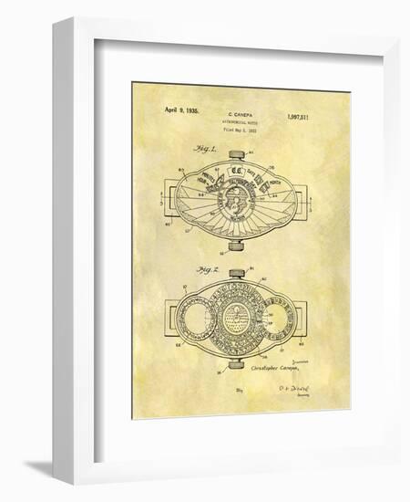 Astronomical Watch, 1932-Dan Sproul-Framed Art Print