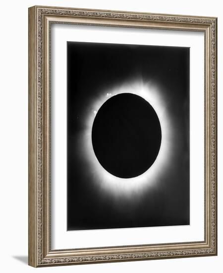 Astronomy, a Solar Eclipse, 1926-null-Framed Photo