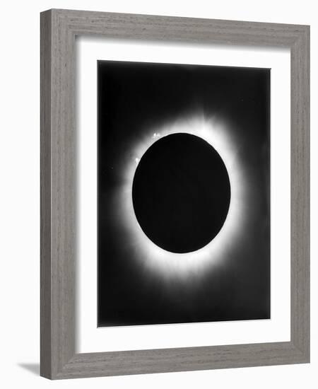 Astronomy, a Solar Eclipse, 1926-null-Framed Photo