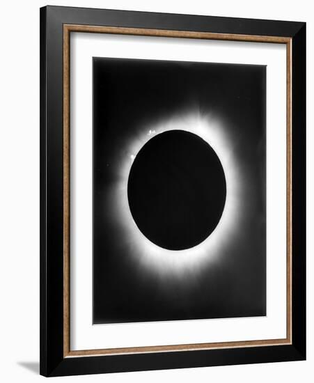 Astronomy, a Solar Eclipse, 1926-null-Framed Photo